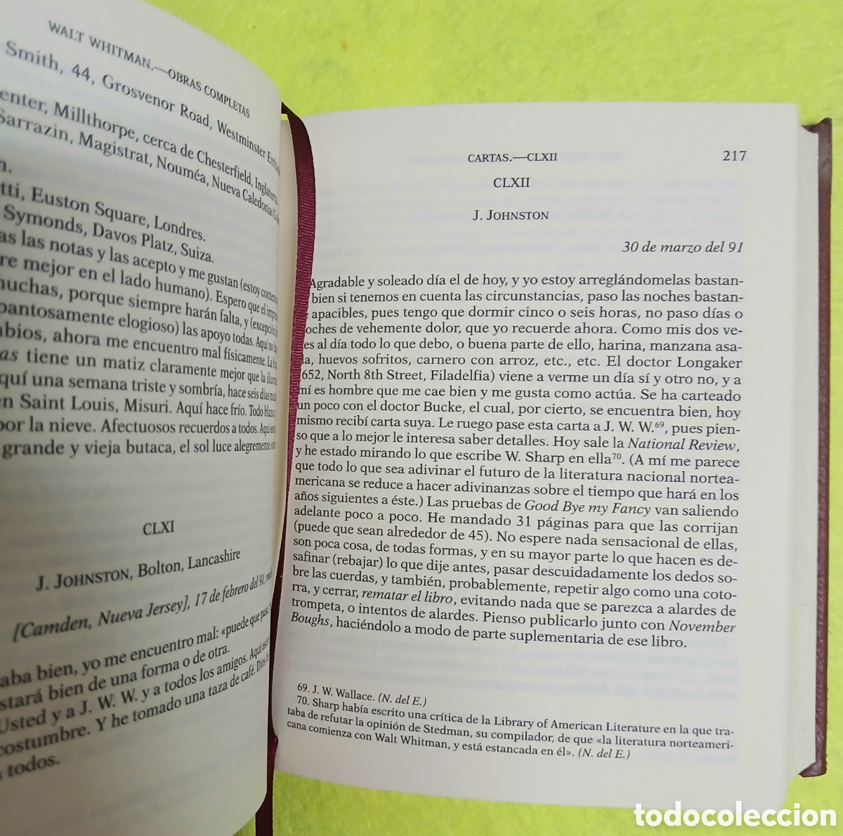 Libros: Walt Whitman obras completas - Foto 6
