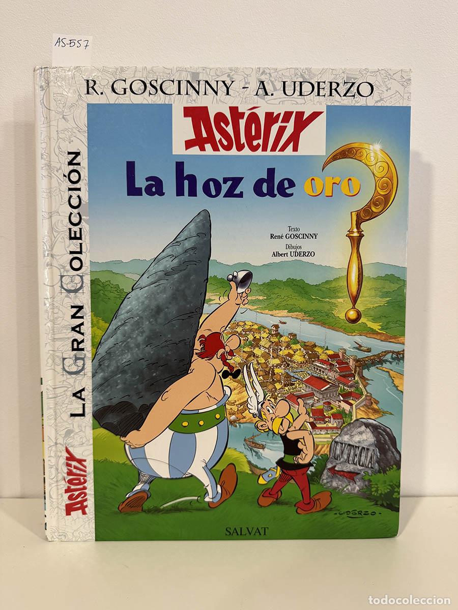 Libros: GOSCINNY, R. {Ren&eacute;}; UDERZO, A. {Albert}. - Ast&eacute;rix la hoz de oro.