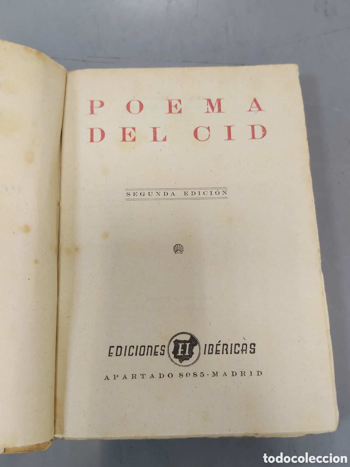 Libros: Poema del.Cid Segunda edici&oacute;n - Foto 2