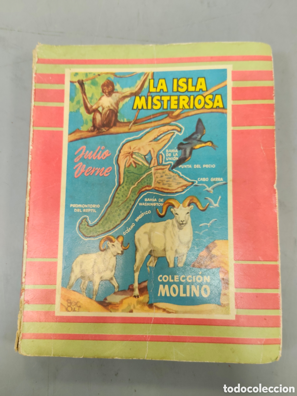 Libros: La isla misteriosa JULIO Verne 1954 - Foto 1