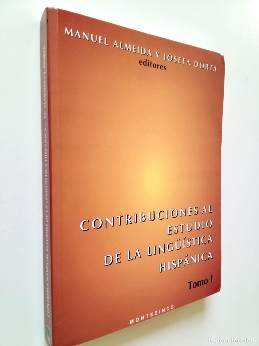 Libros: Manuel Almeida y Josefa Dorta, editores - Contribuciones al estudio de la ling&uuml;&iacute;stica hisp&aacute;nica. Hom