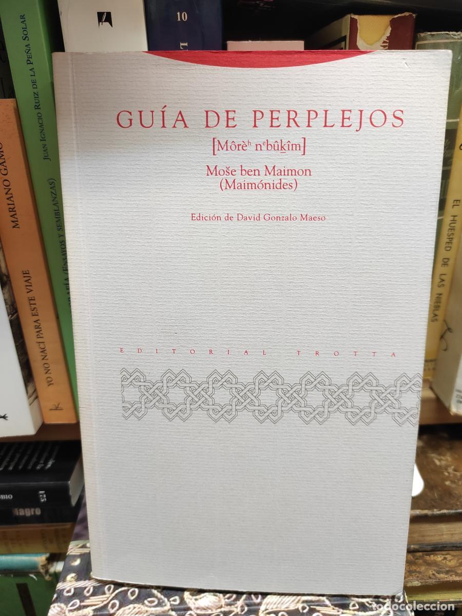 Libros: GUIA DE PERPLEJOS. - Maimonides - Foto 2