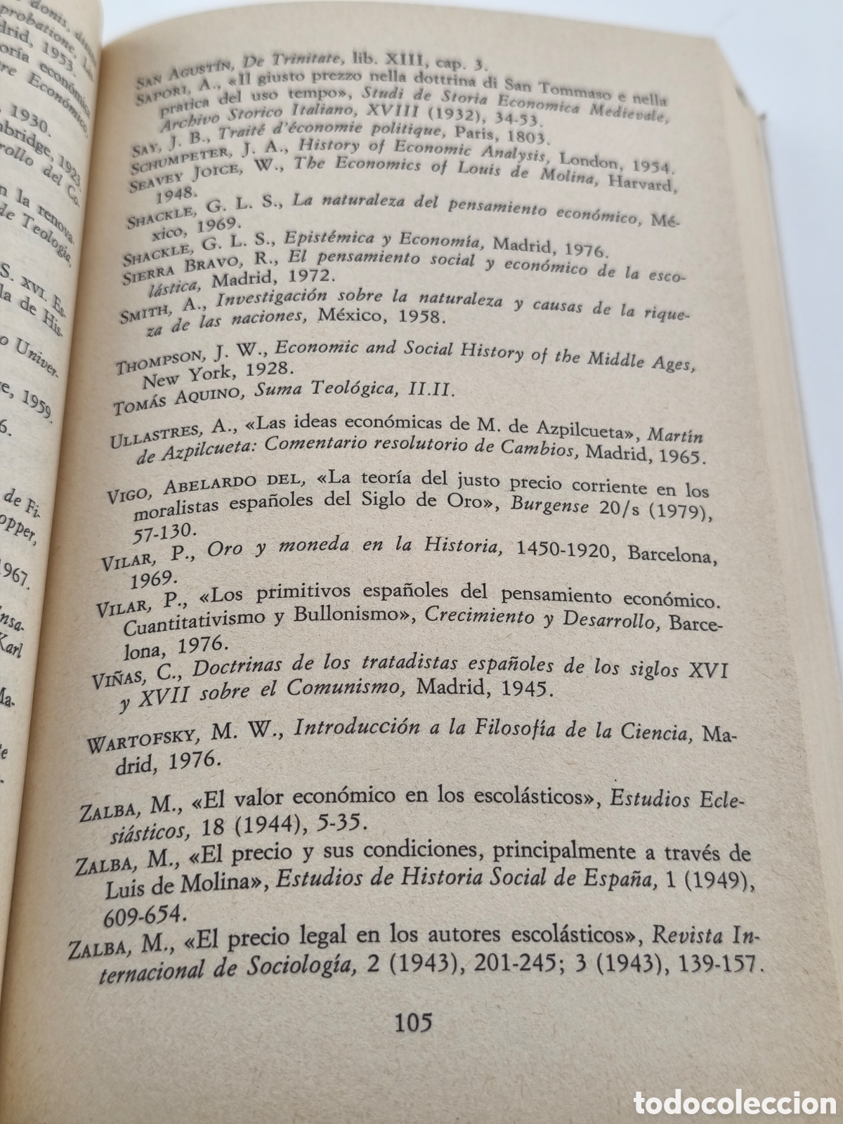 Libros: LA TEOR&Iacute;A DEL JUSTO PRECIO - LUIS DE MOLINA - Foto 5