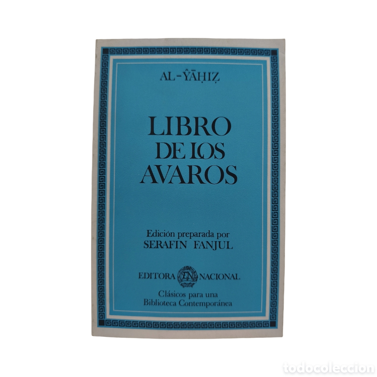 LIBRO DE LOS AVAROS - AL-JAHIZ