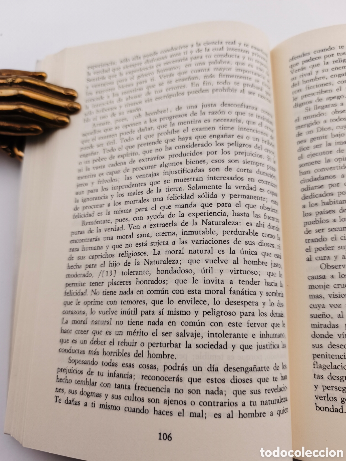 Libros: SISTEMA DE LA NATURALEZA - BAR&Oacute;N DHOLBACH - Foto 5