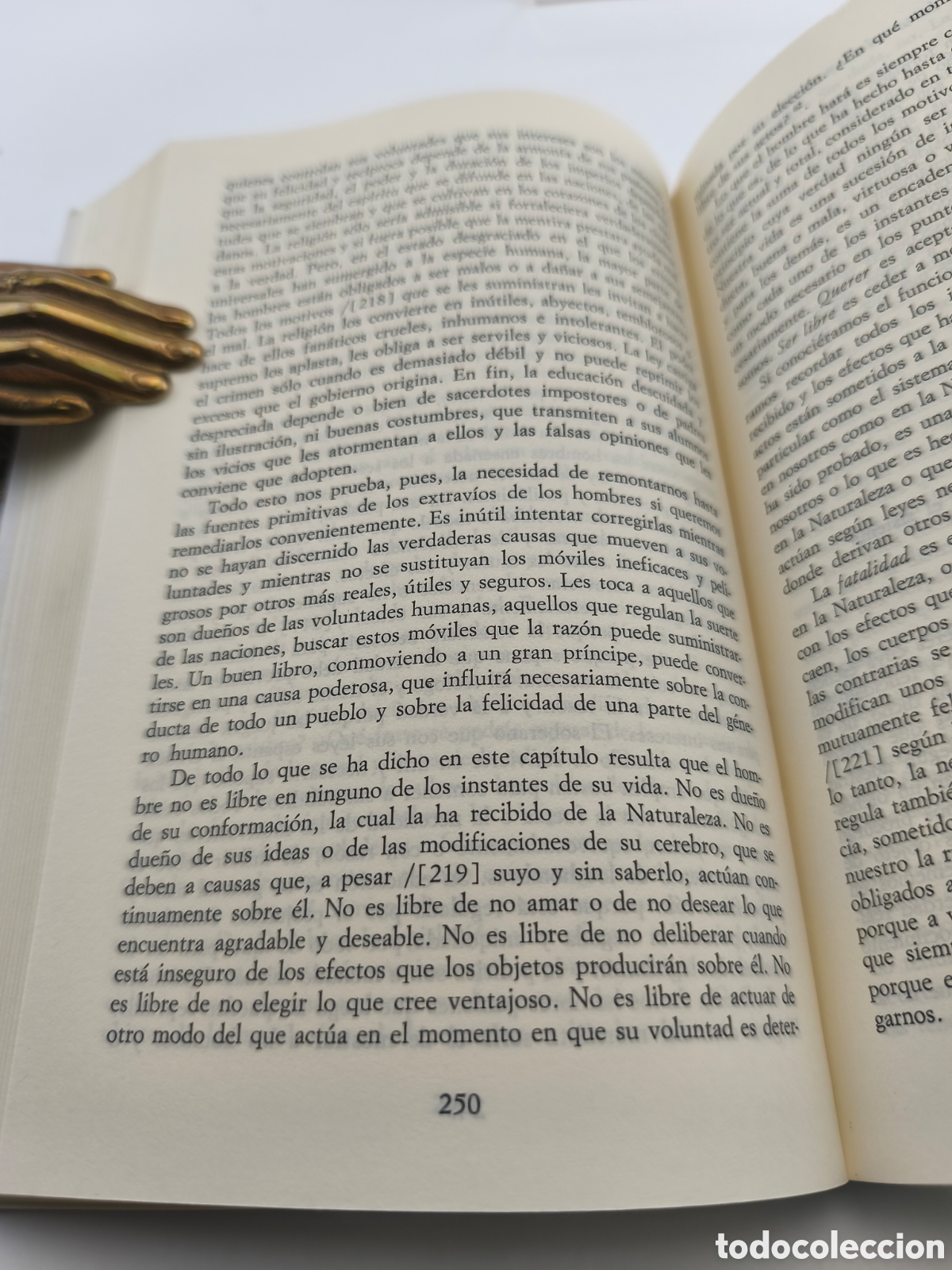 Libros: SISTEMA DE LA NATURALEZA - BAR&Oacute;N DHOLBACH - Foto 6