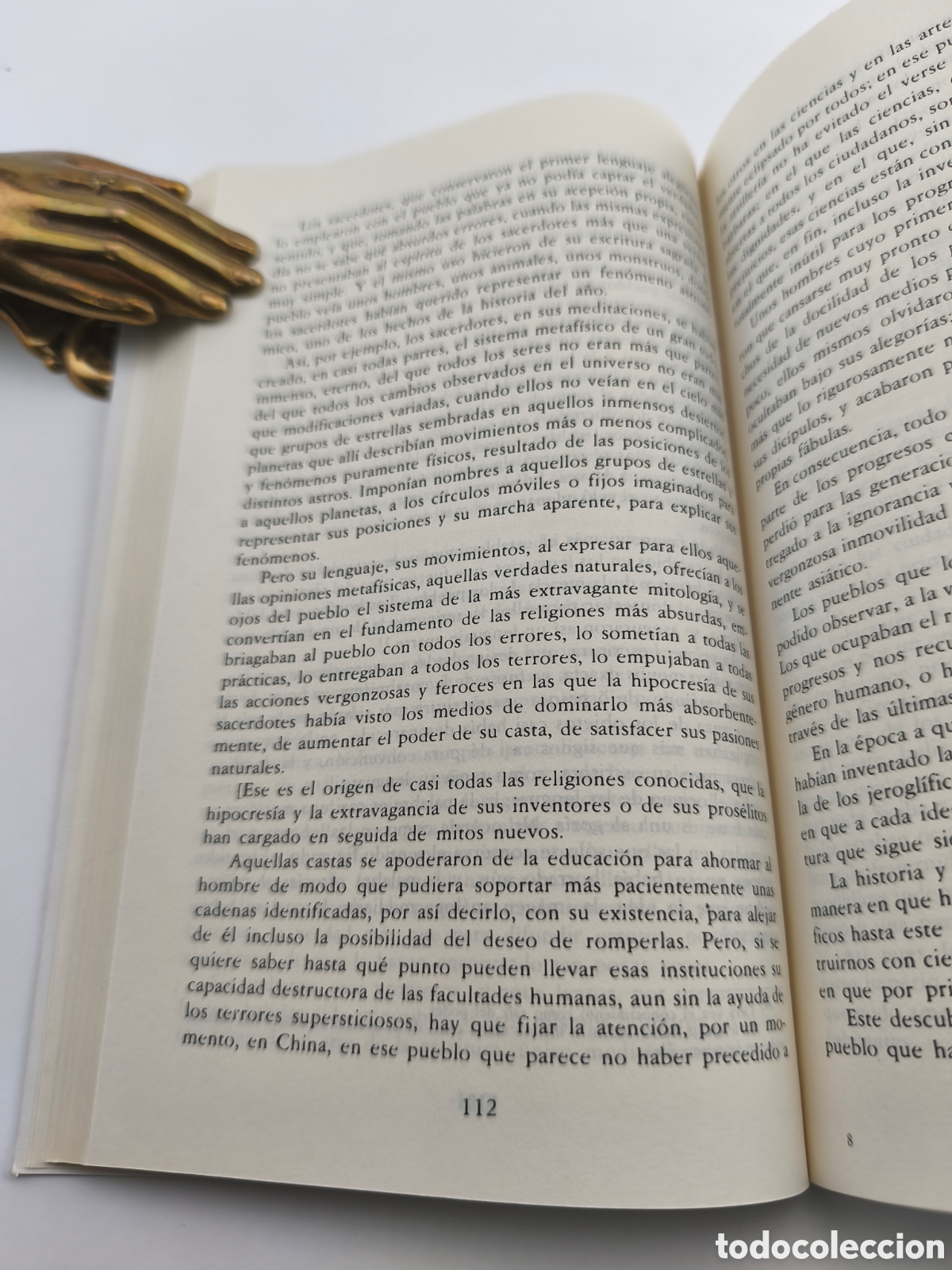 Libros: BOSQUEJO DE UN CUADRO HIST&Oacute;RICO DE LOS PROGRESOS DEL ESP&Iacute;RITU HUMANO - CONDORCET - Foto 5