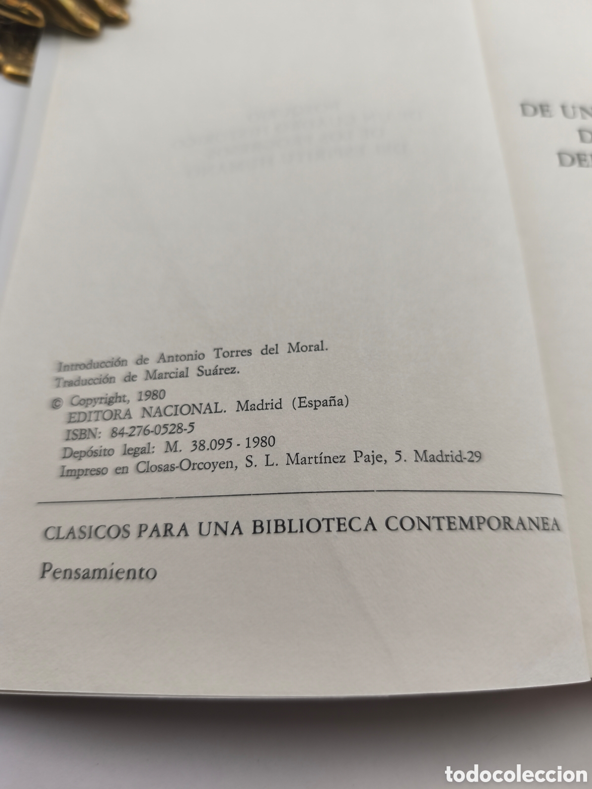 Libros: BOSQUEJO DE UN CUADRO HIST&Oacute;RICO DE LOS PROGRESOS DEL ESP&Iacute;RITU HUMANO - CONDORCET - Foto 10