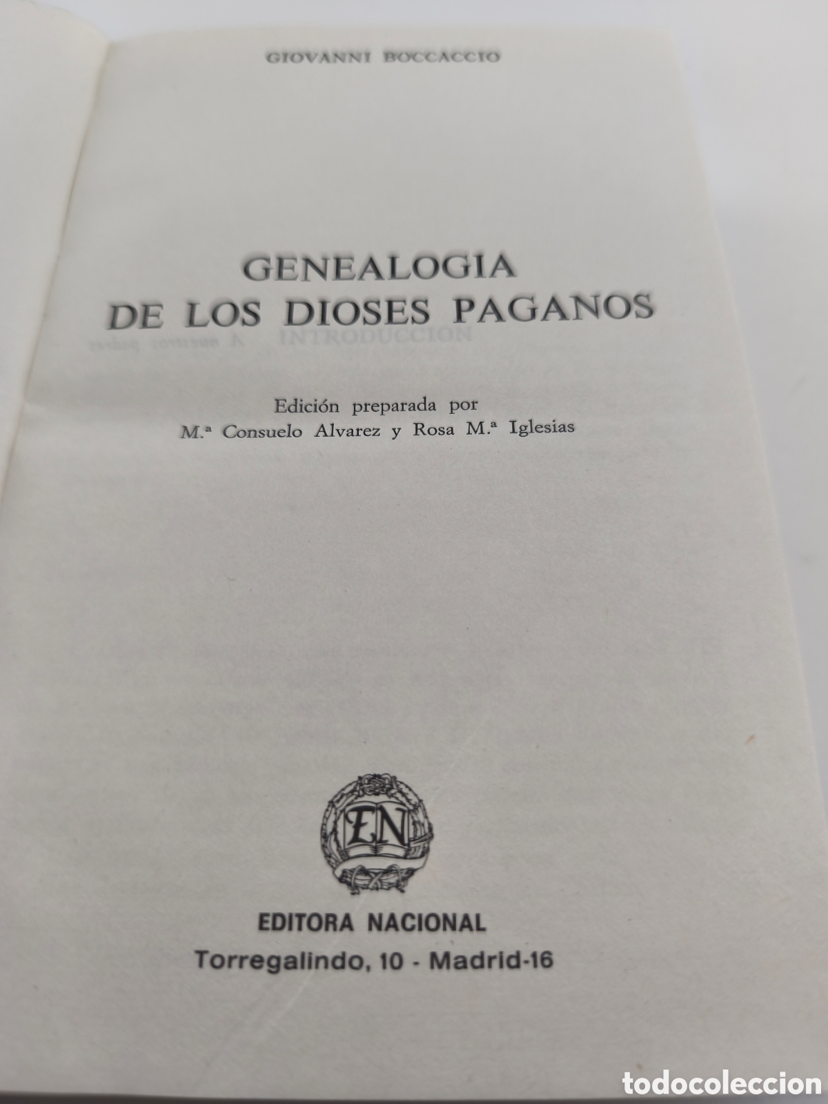 Libros: GENEALOG&Iacute;A DE LOS DIOSES PAGANOS - GIOVANNI BOCCACCIO - Foto 3