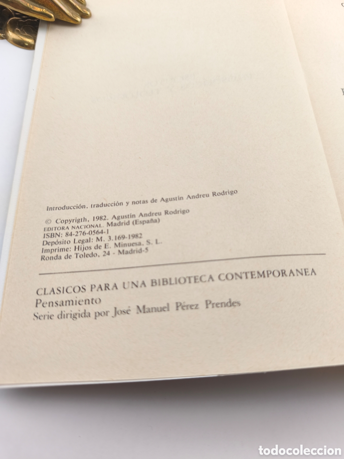Libros: ESCRITOS FILOS&Oacute;FICOS Y TEOL&Oacute;GICOS - GOTTHOLD EPHRAIM LESSING - Foto 4