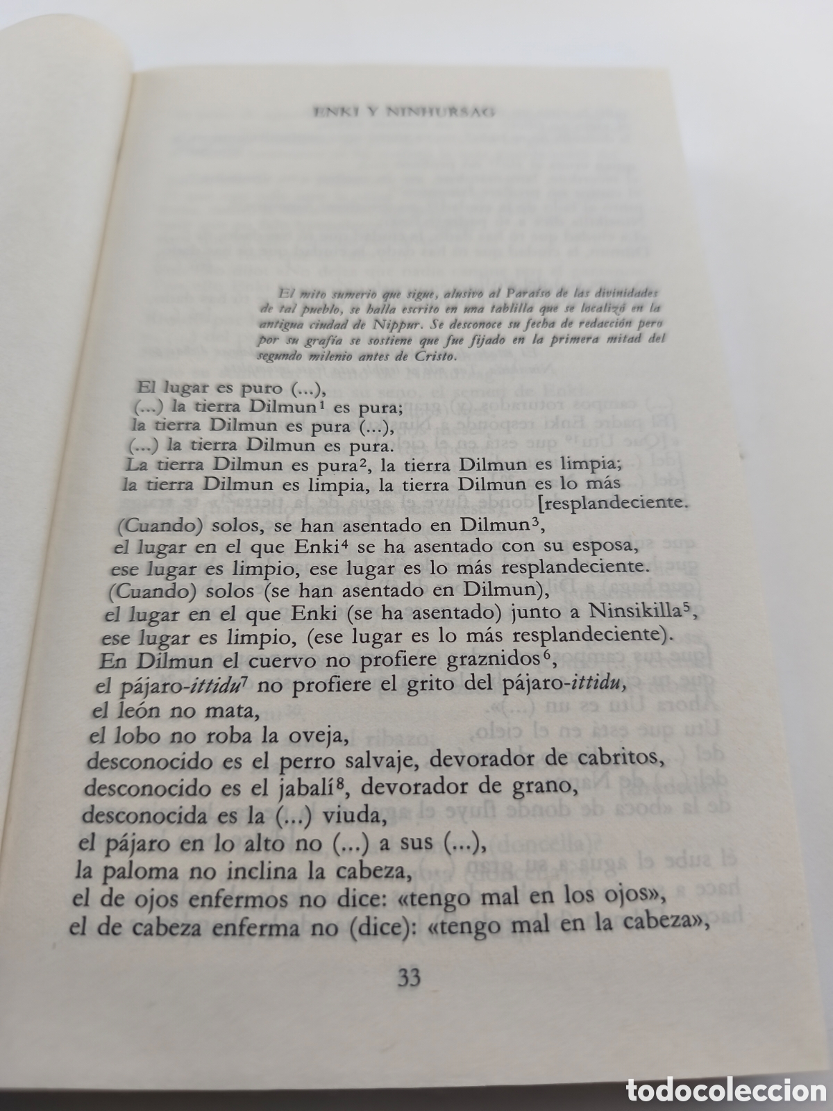 Libros: MITOS SUMERIOS Y ACADIOS - FEDERICO LARA PEINADO - Foto 5