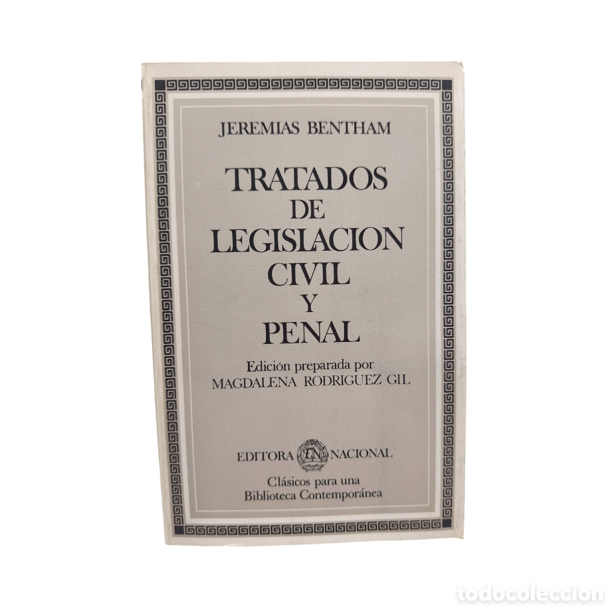 Libri di seconda mano: TRATADOS DE LEGISLACI&Oacute;N CIVIL Y PENAL - JEREMIAS BENTHAM