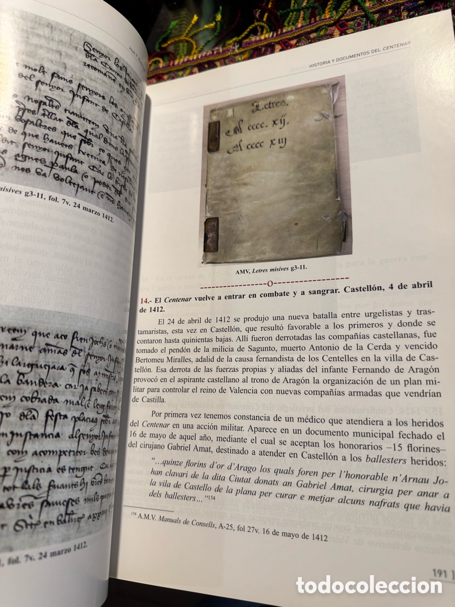Libros: El centenar de la Ploma en los documentos Jos&eacute; Ballester Ollmos - Foto 2