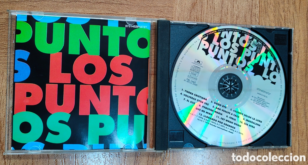 Libros: Lo Mejor de los Puntos: Sus 12 mayores &eacute;xitos � CD - Los Puntos - Foto 2