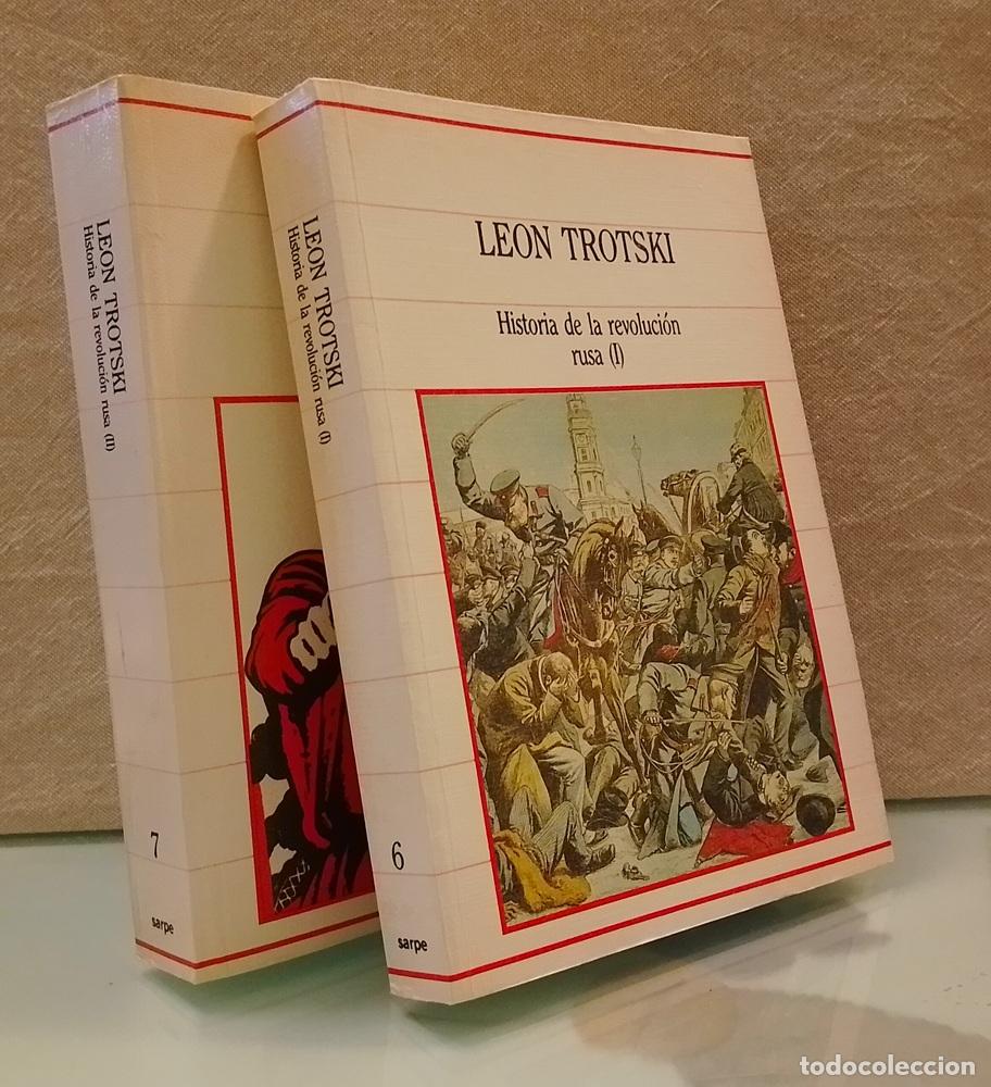 Libros: Historia de la revoluci&oacute;n rusa I y II o 1 y 2 (los dos tomos, obra competa) - Le&oacute;n Trotski