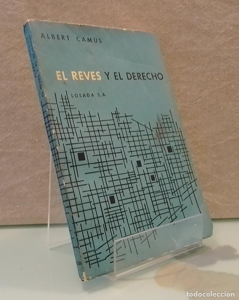 Libros: El rev&eacute;s y el derecho (intonso, como NUEVO, segunda edici&oacute;n, 1962). Segudio del discurso de recepci&oacute;