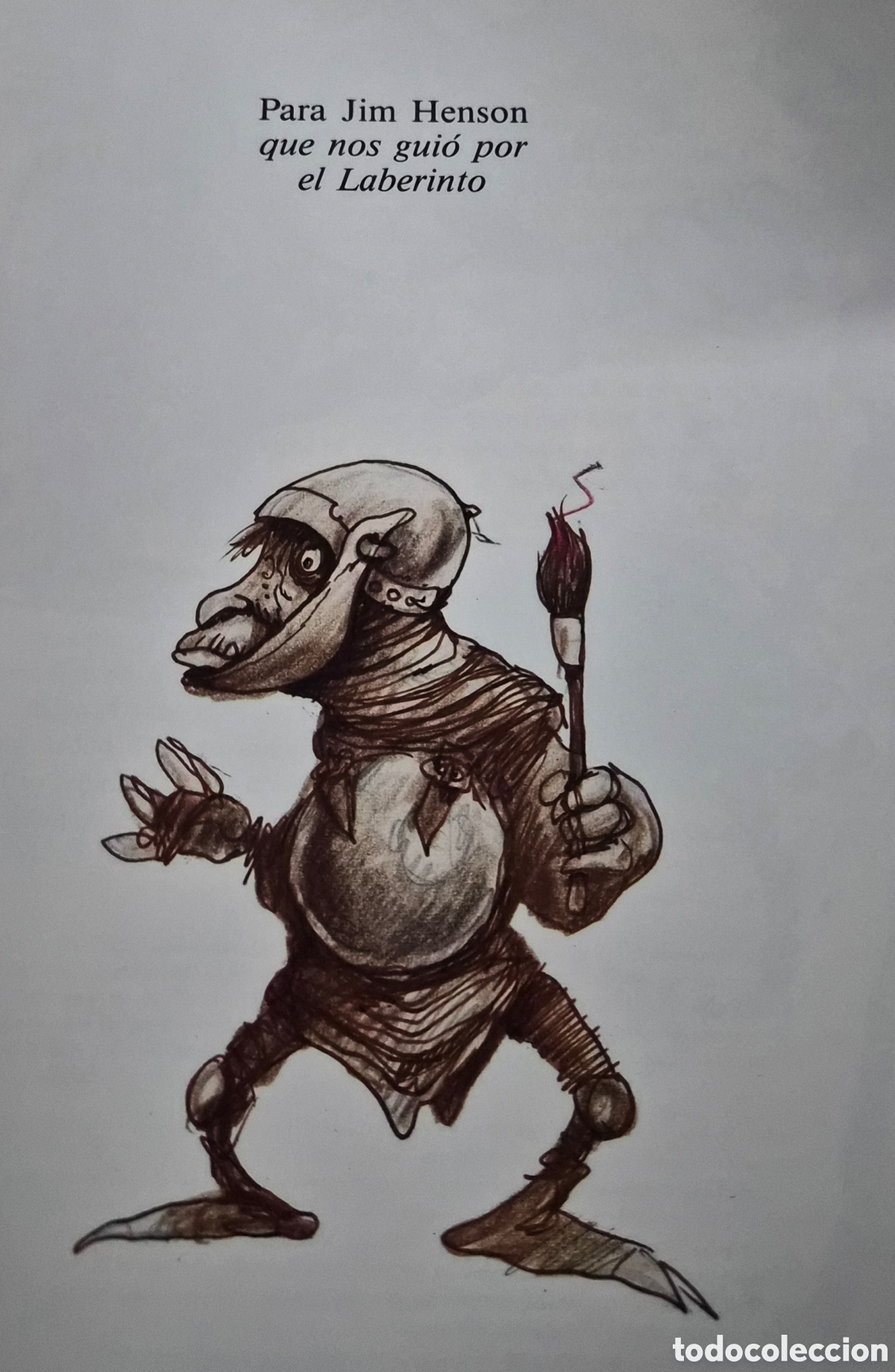 Libros: LOS GOBLINS DEL LABERINTO.- BRIAN FROUD & TERRY JONES - Foto 4