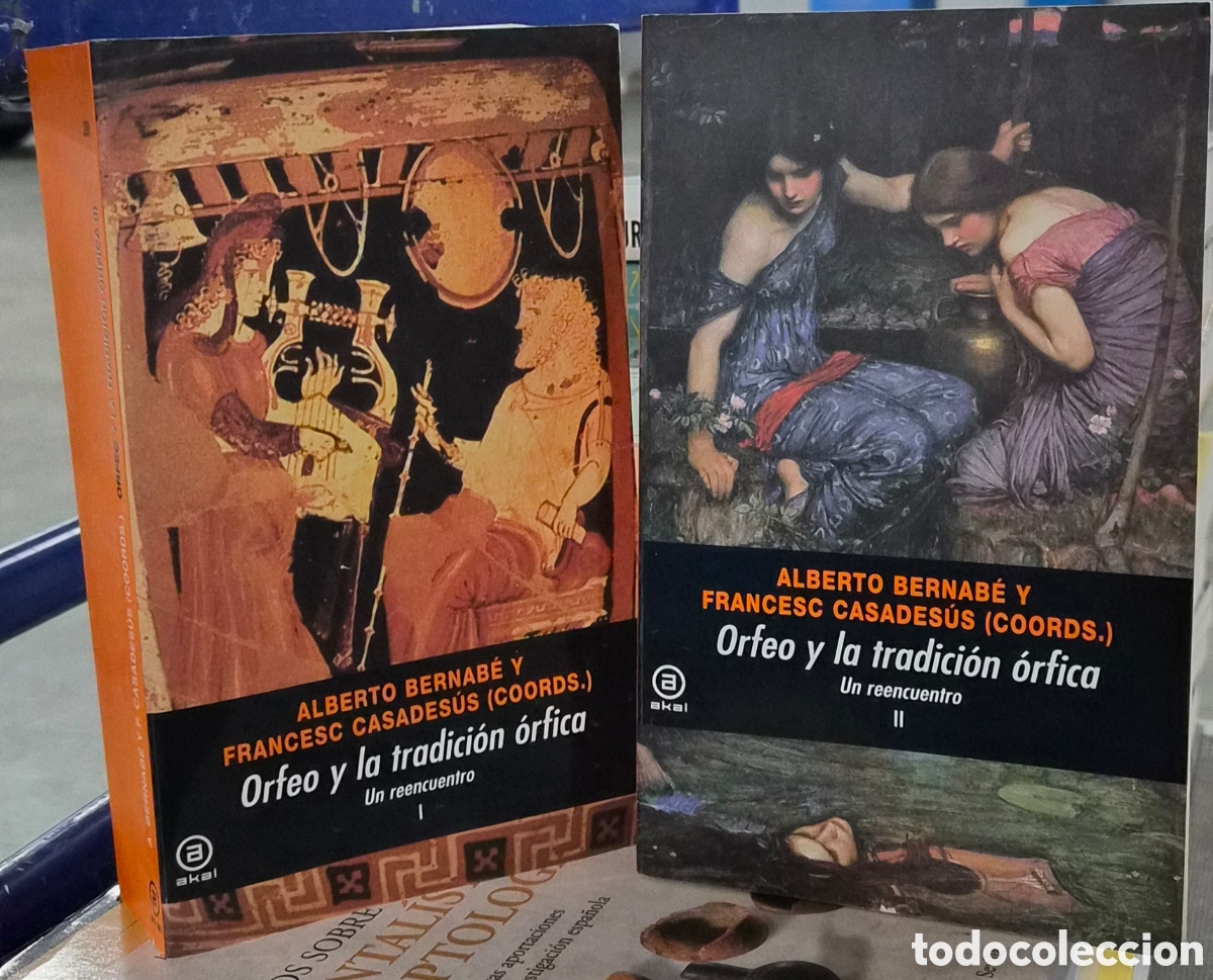 Libros: Alberto BERNAB&Eacute; / Francesc CASADES&Uacute;S (coords.) Orfeo y la tradici&oacute;n &oacute;rfica (Un reencuentro). 2 vols