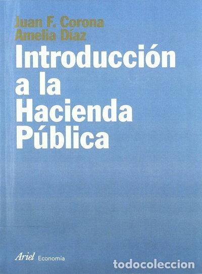 Libros: Introducci&oacute;n a la Hacienda P&uacute;blica- 9788434421592