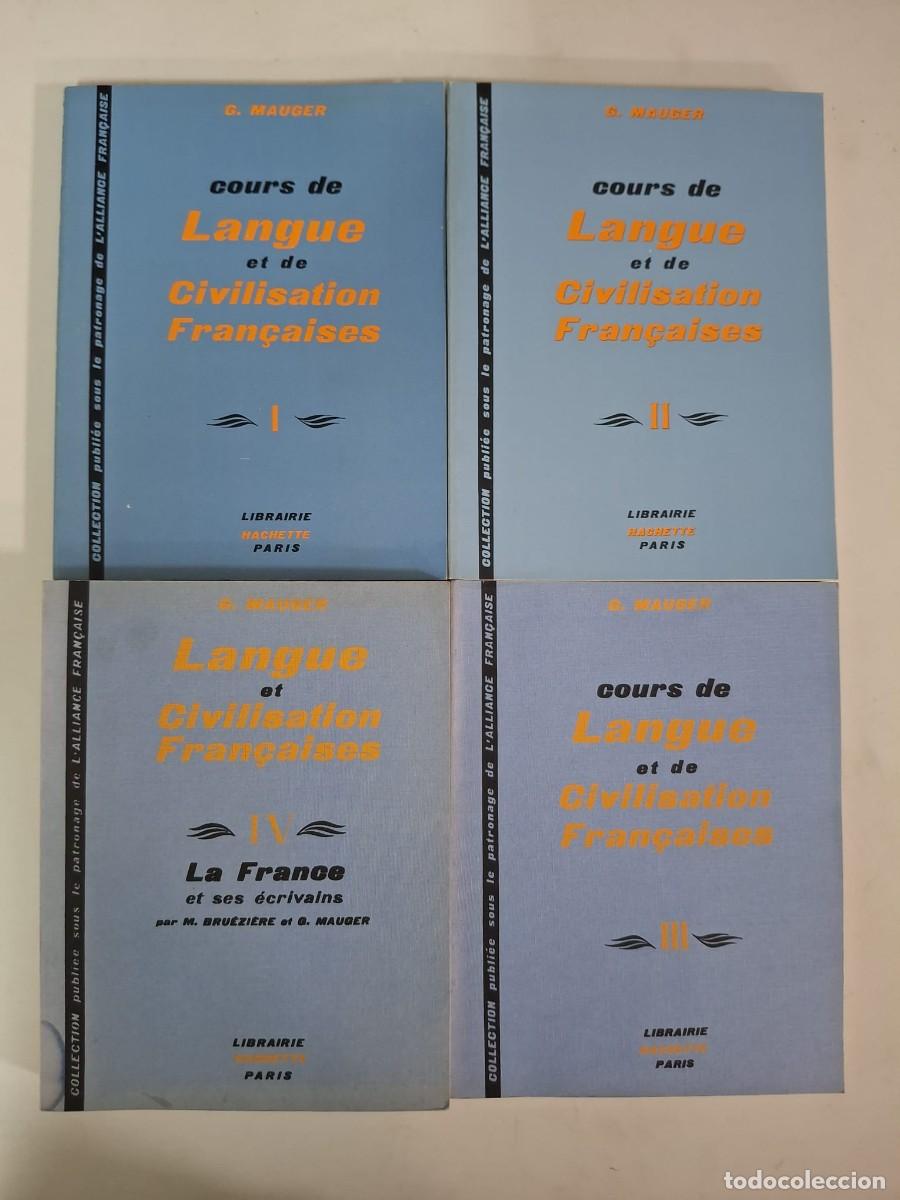 books: LIBRO CURSO DE FRANCES 4 TOMOS COMPLETA