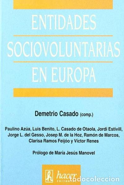 Libros: Entidades sociovoluntarias en Europa- 9788488711229