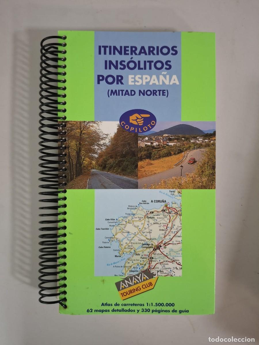 Libros: LIBRO ITINERARIOS INS&Oacute;LITOS POR ESPA&Ntilde;A (MITAD NORTE). ANAYA
