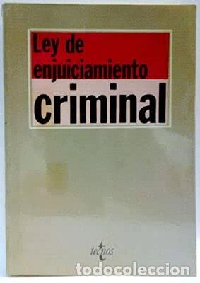 Libros: Ley de enjuiciamiento criminal- 9788430915514