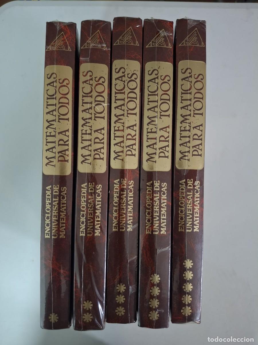 Libri di seconda mano: LIBRO MATEMATICAS PARA TODOS ENCICLOPEDIA 5 TOMOS