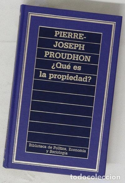Libros: &iquest;Qu&eacute; es la propiedad?- 9788476340141 - Foto 1