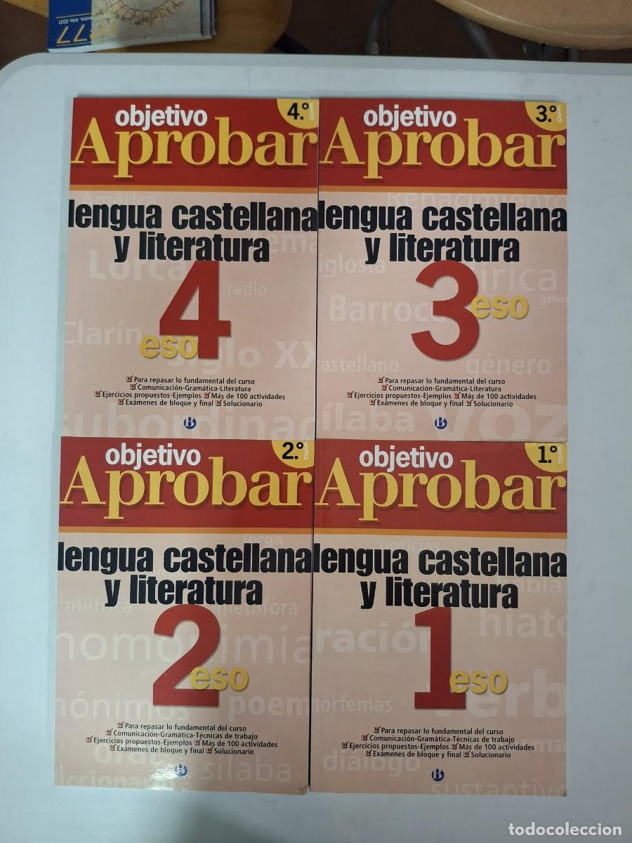 Libros: LIBROS OBJETIVO APROBAR LENGUA CASTELLANA Y LITERATURA