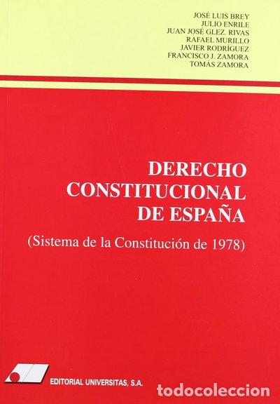 Livres: Derecho constitucional de Espa&ntilde;a- 9788479911812
