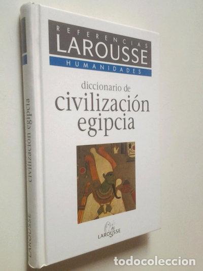Livres: Diccionario de civilizaci&oacute;n egipcia- 9788480161527