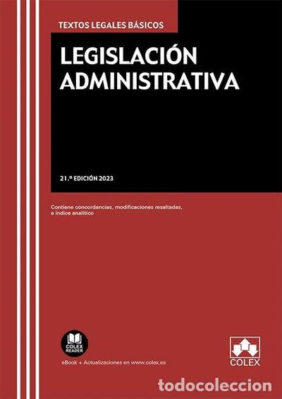 Livros em segunda m&atilde;o: Legislaci&oacute;n administrativa- 9788411940481