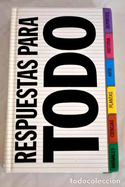 Libros: Respuestas para todo- 9788422638094