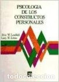 B&uuml;cher: Psicolog&iacute;a de los constructos personales- 9788433007070
