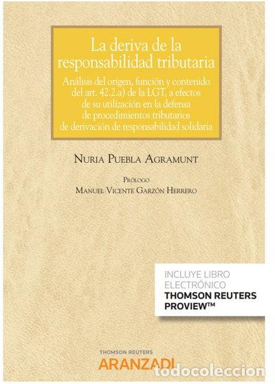 Libros: La deriva de la responsabilidad tributaria- 9788413455426