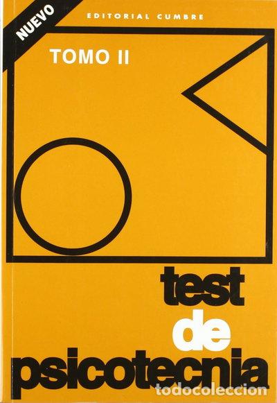 Libros: Test de psicotecnia II- 9788488943279