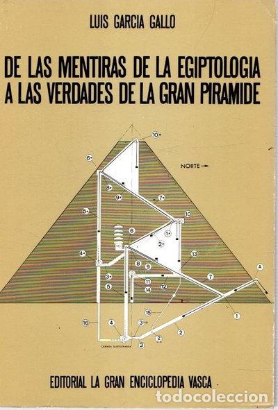 Libros: De las mentiras de la egiptolog&iacute;a a las verdades de la gran pir&aacute;mide- 9788424804350