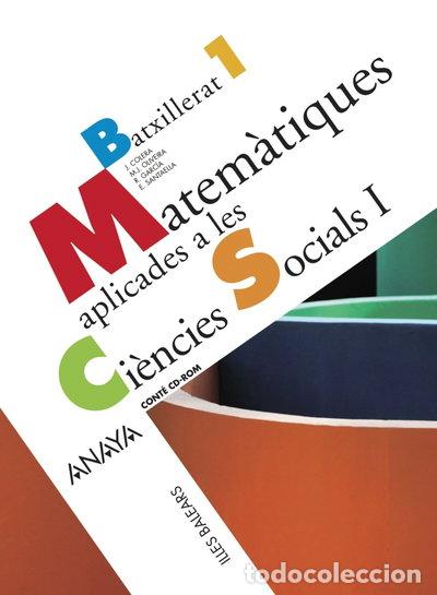 Libros: Matem&agrave;tiques aplicades a les ci&egrave;ncies socials I- 9788466774154