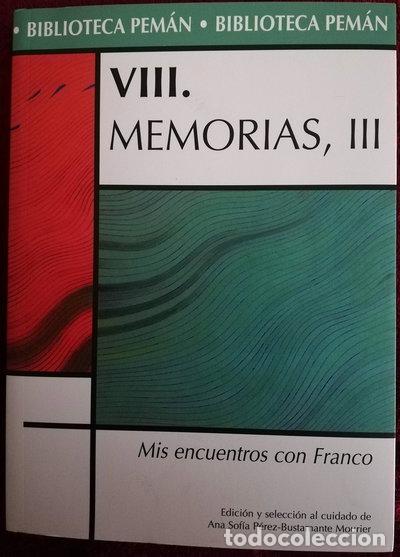 Libros: Memorias III- 9788488837684