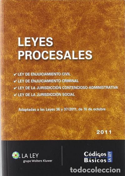 Libros: Leyes Procesales 2011- 9788481267129