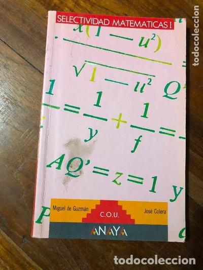 Libros: Selectividad, Matem&aacute;ticas I- 9788420792804