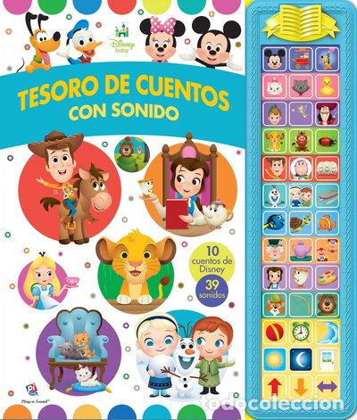 Libros: Tesoro de cuentos con sonido Disney Baby- 9781503738362