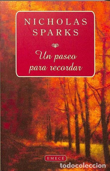 Libros: Un paseo para recordar- 9788478885282