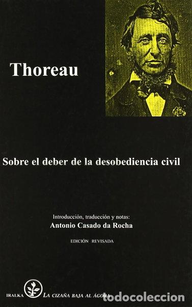 Libros: Sobre el deber de la desobediencia civil- 9788489806191