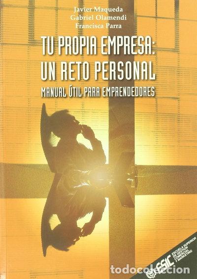 B&uuml;cher: Tu propia empresa: Un reto personal- 9788473563567