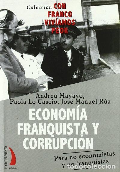 Libros: Econom&iacute;a franquista y corrupci&oacute;n- 9788496495432