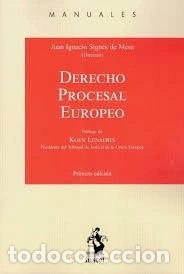 Libros: Derecho procesal europeo- 9788498903614
