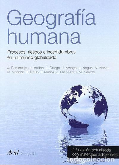Libros: Geograf&iacute;a humana- 9788434434820