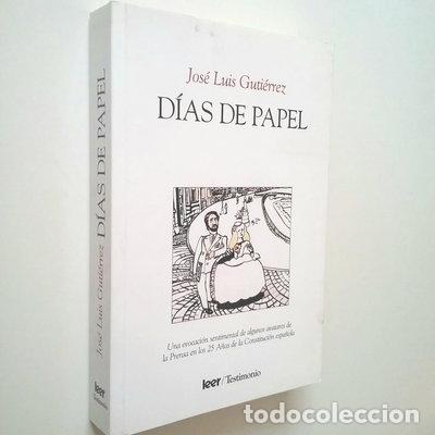 Libros: D&iacute;as de papel- 9788493350918
